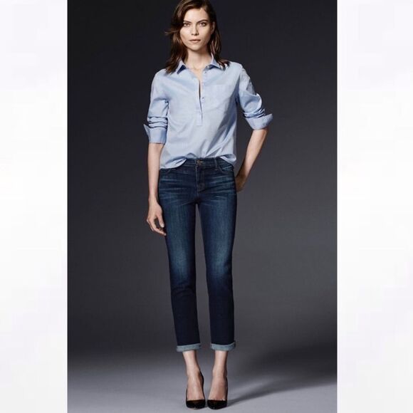 J Brand Caitland Slim Boyfriend Button Fly Jean Invited 25 - Picture 12 of 12